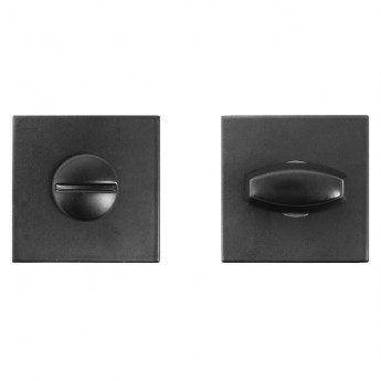Сантехническая завертка-фиксатор WC (матовый черный) АЛЛЮР АРТ BK-S2 BL(61150)